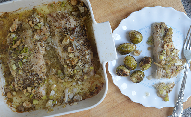 Zaatar & Seeds Baked Fish Fillet