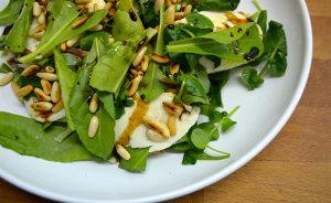 Baby Spinach & Mozzarella Salad