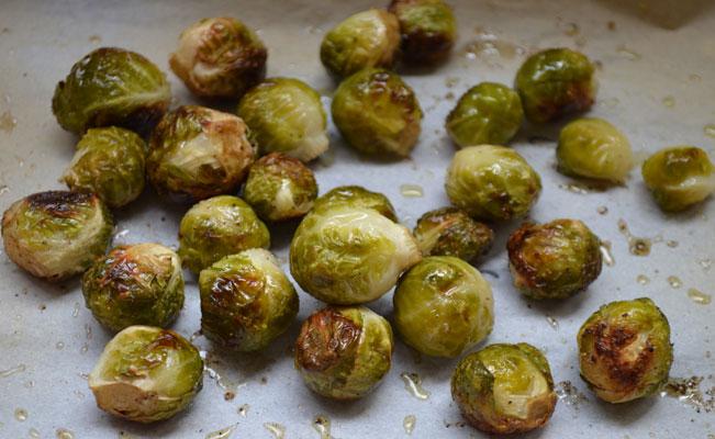 Yummy Roasted Brussels Sprouts