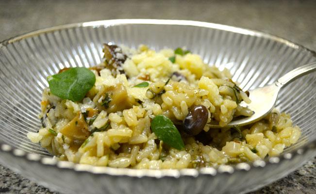 Everyday Mushroom Risotto