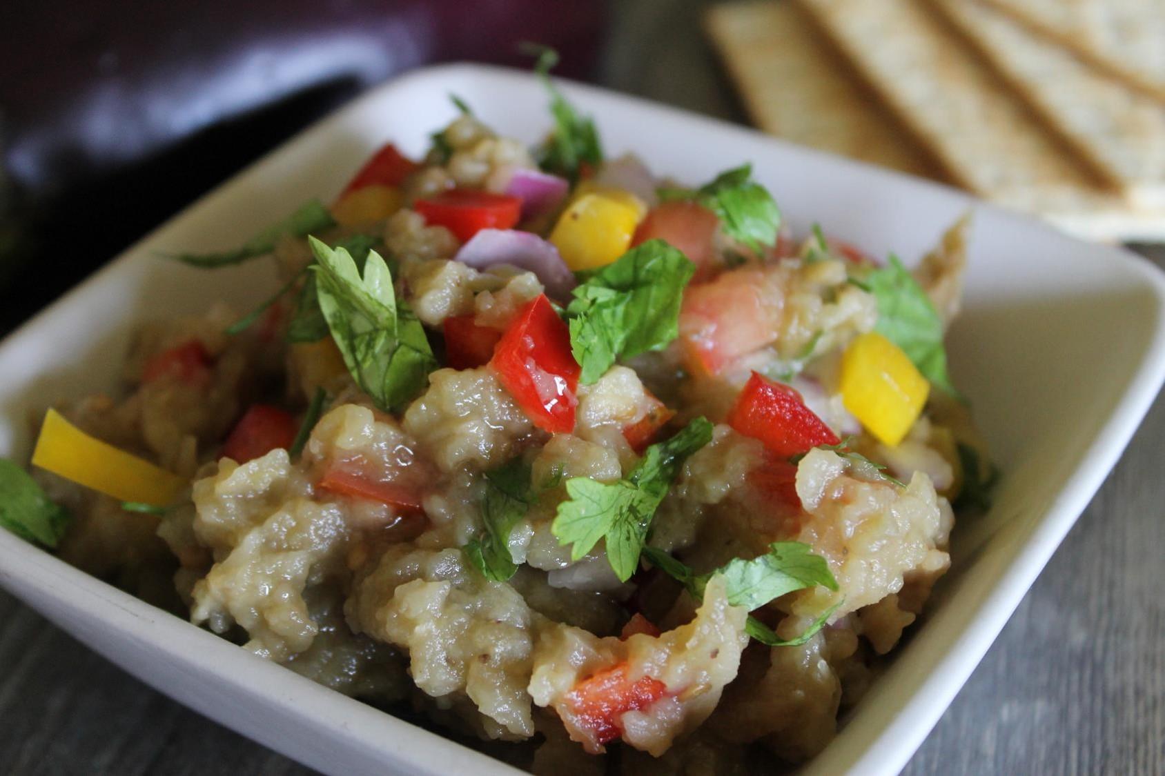 Eat Your Rainbow: Eggplant Dip