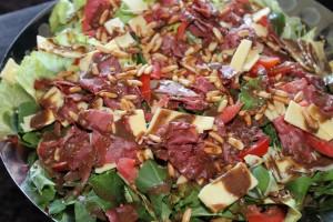 Basterma Green Salad