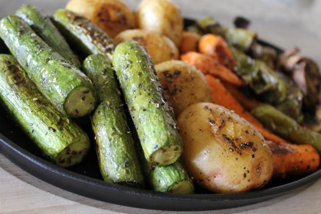 roasted vegetable platter1
