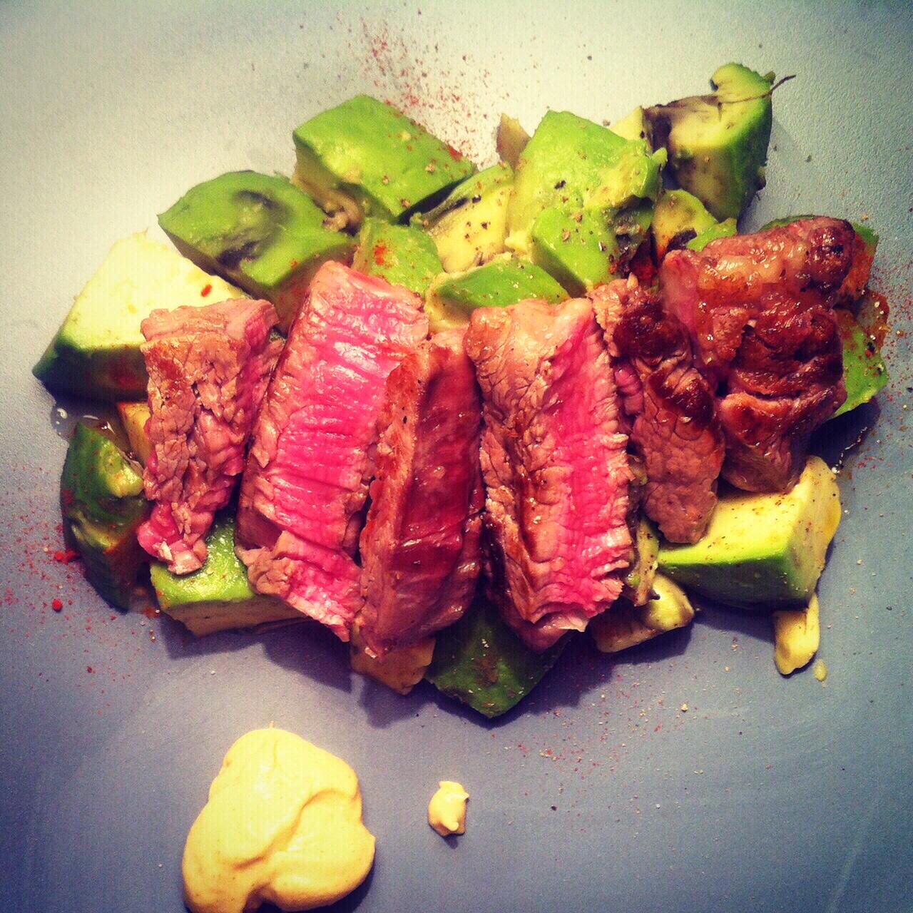 Steak Avocado Salad