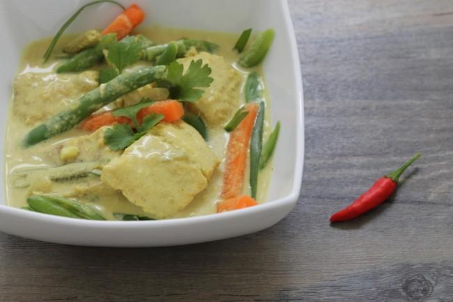 Fish & Vegetable Coconut Curry