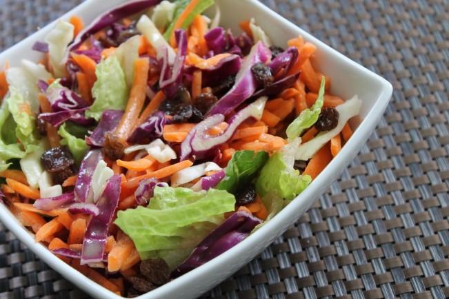 Fast & Healthy No-Mayo Coleslaw