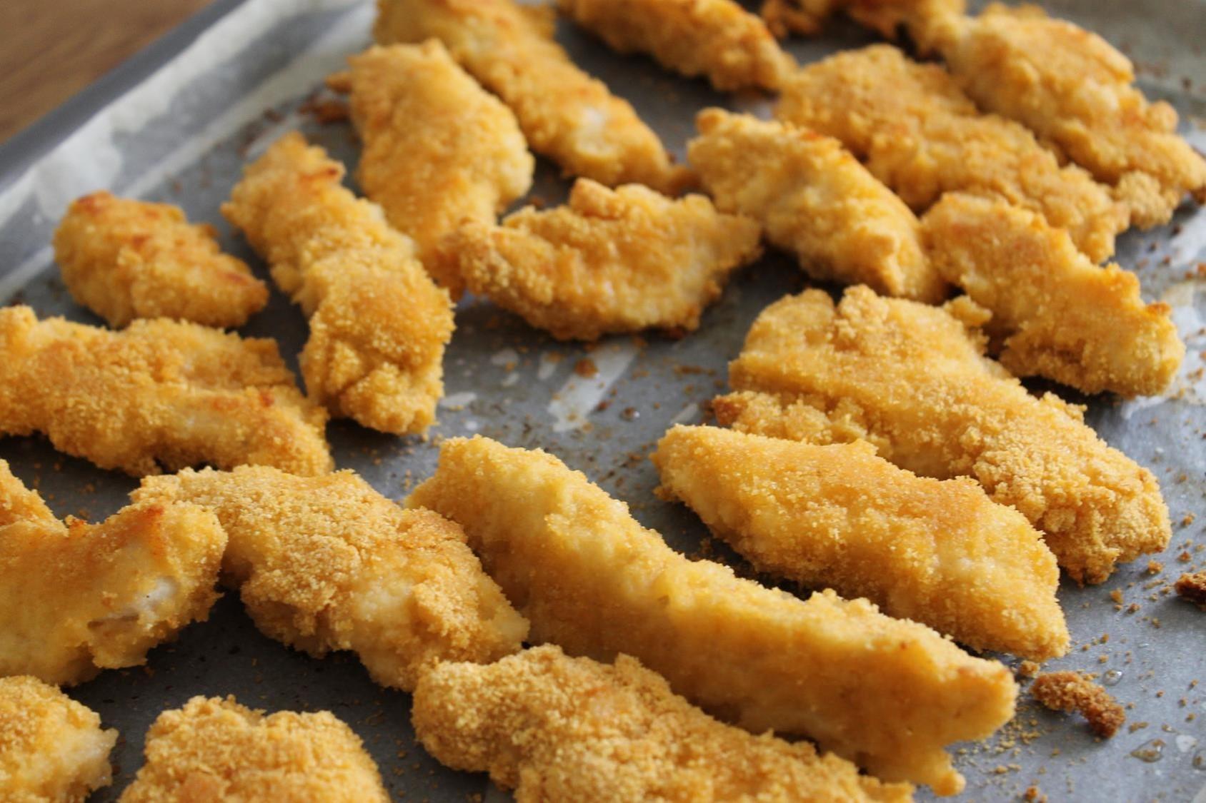 Baked Chicken Fingers - Cairo Cooking