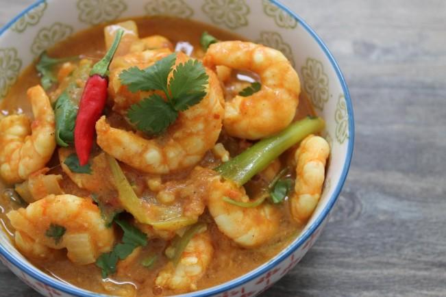 easy shrimp curry