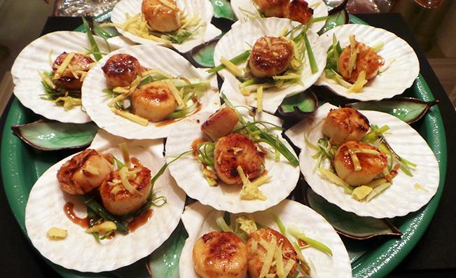 Pan-Seared Scallops