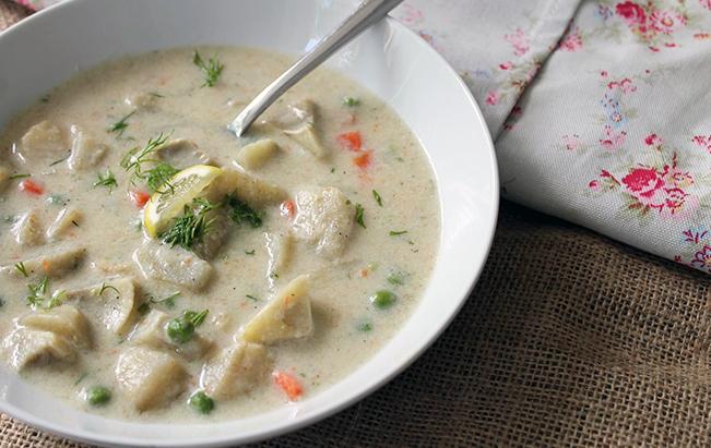 Feel-Good Artichoke Soup