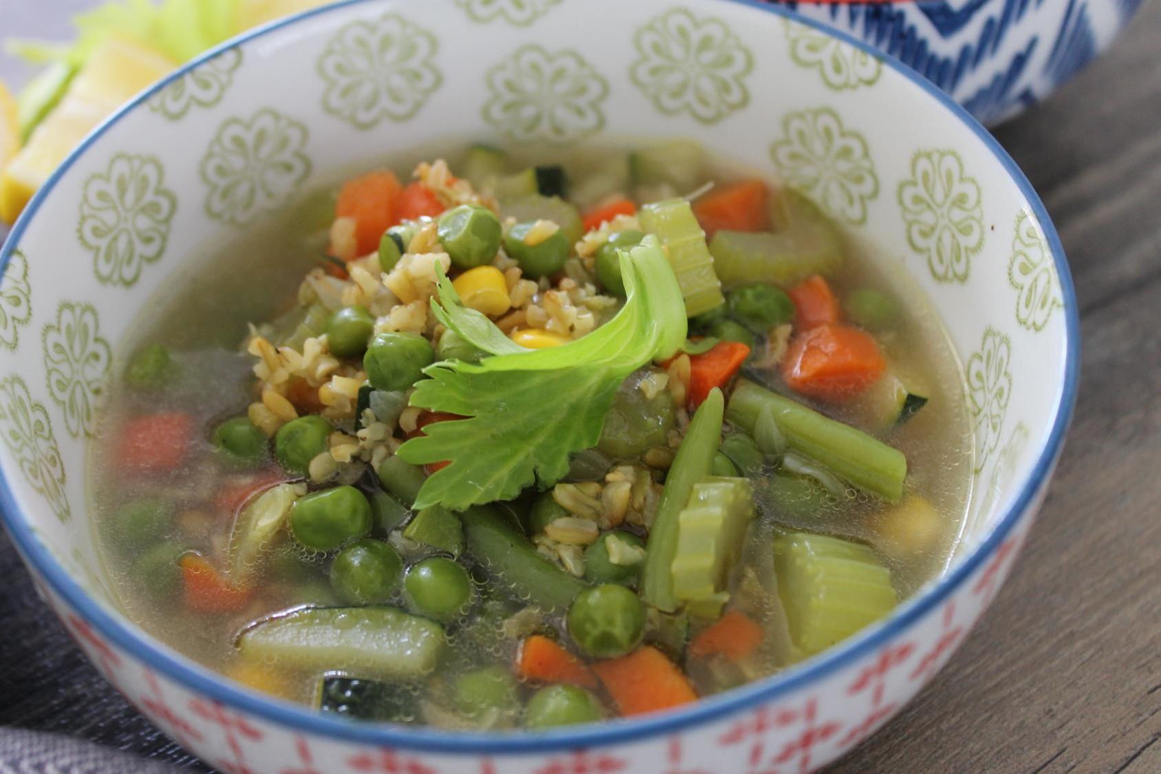 freekeh vegetable soup”’