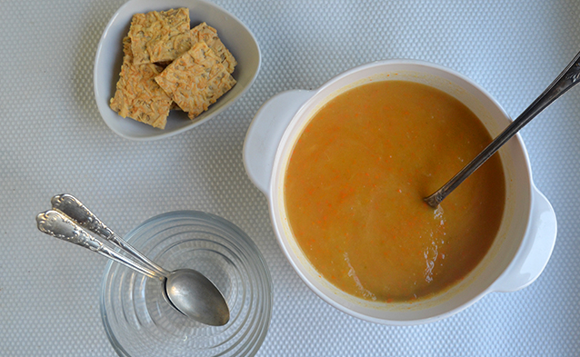 Everyday Carrot & Pumpkin Soup