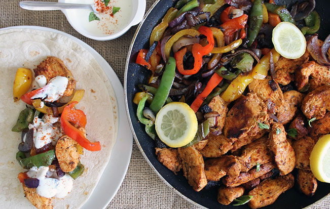 Mexican Chicken Fajitas