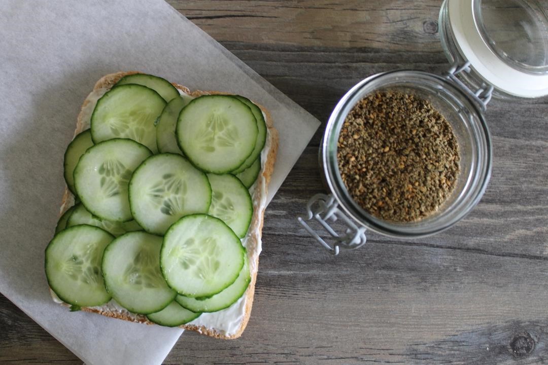 Classic Cheese & Cucumber Sandwich with a Twist