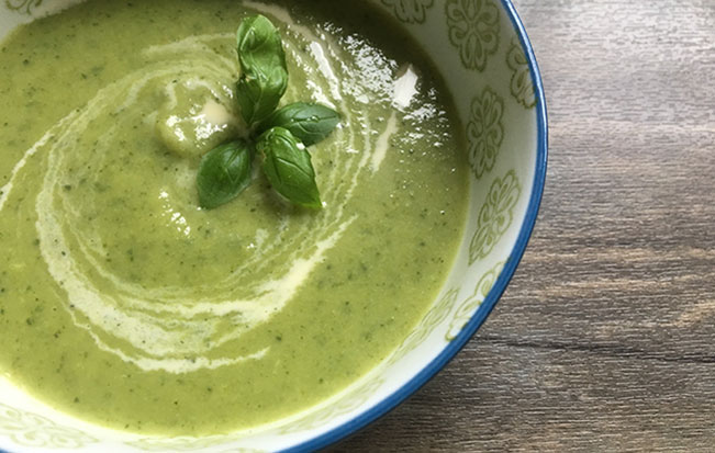 Broccoli & Basil Soup