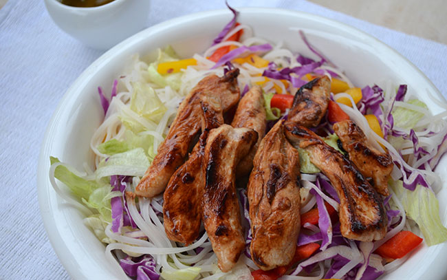 Asian Grilled Chicken Salad