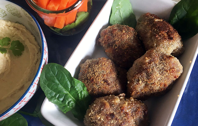 Oven-Baked Breaded Kofta (Kofta Panee)